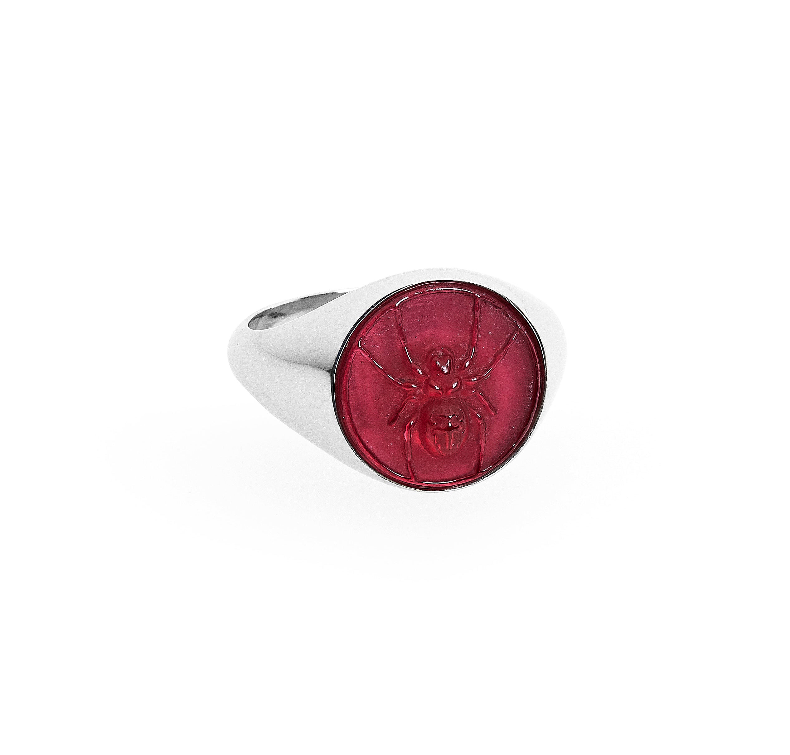 Spider Raised Intaglio Signet Ring – Talon jewelry