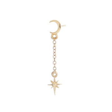 Itty Bitty Moon Star Dangle