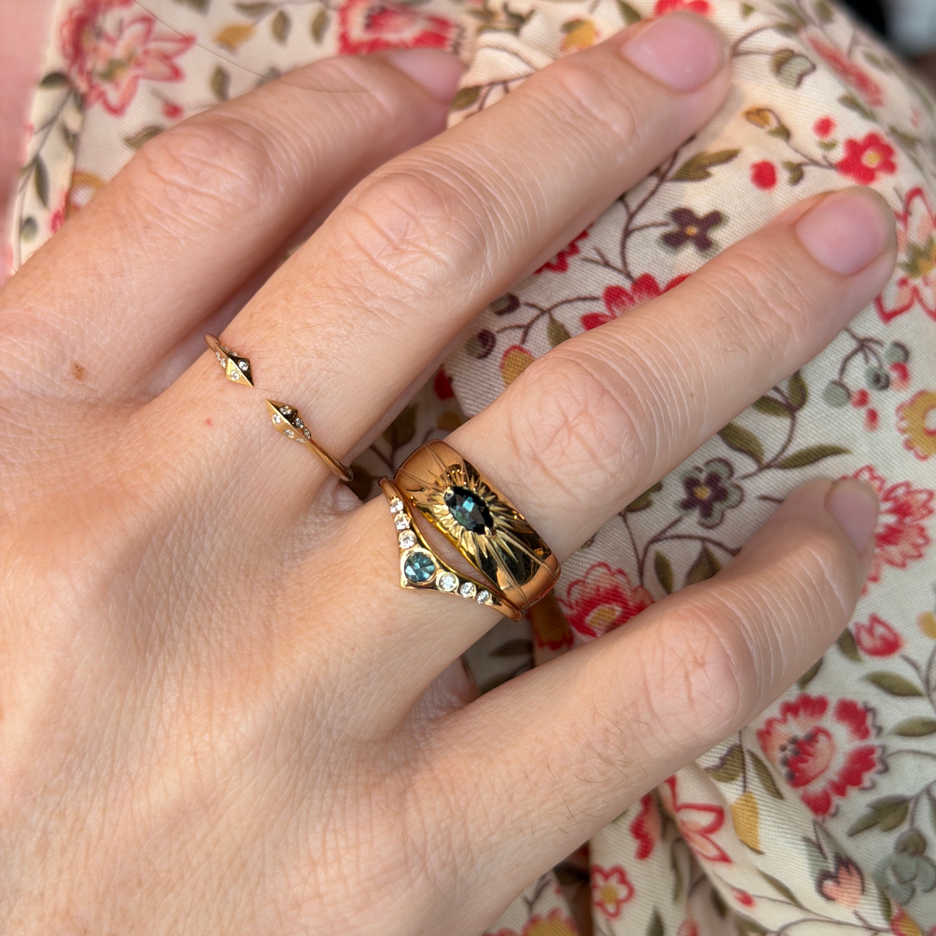 Starlight Cuff Ring