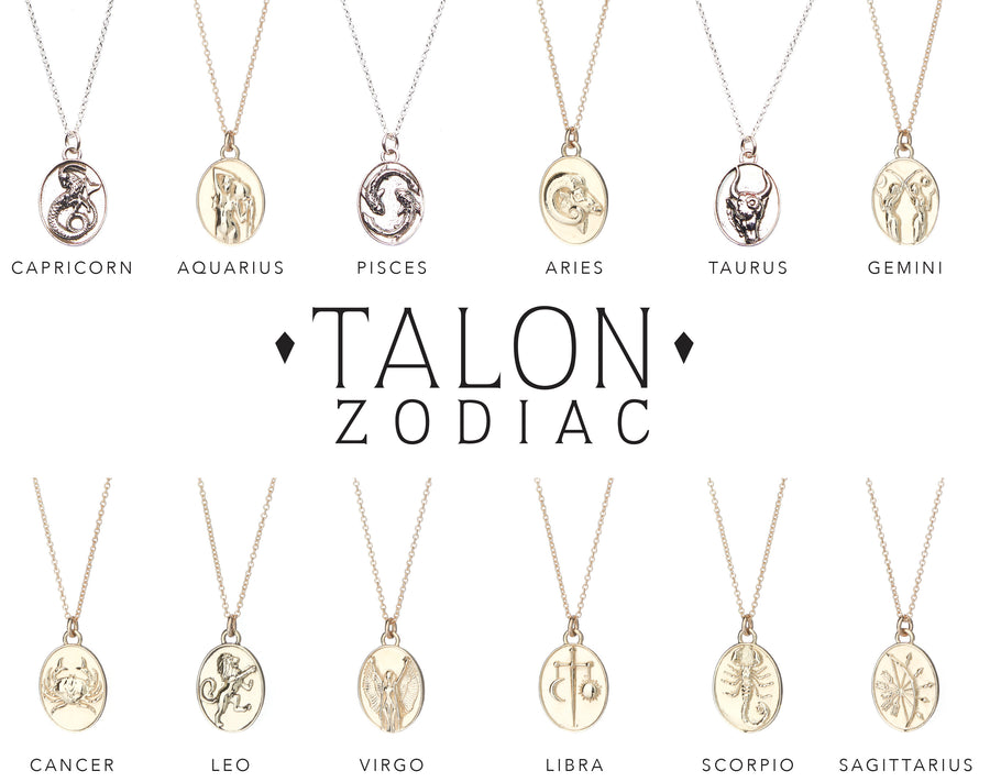Gold Bar Zodiac Necklaces – Indulgence Jewelers